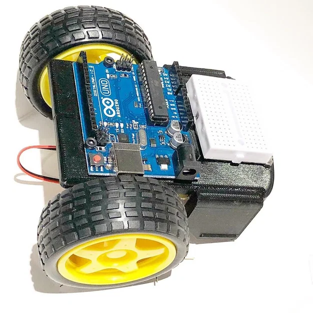 Khung gầm robot Arduino nhỏ gọn (Compact Arduino Robot Chassis) - Image 1