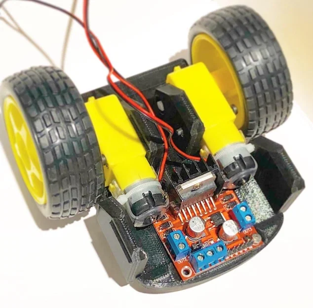 Khung gầm robot Arduino nhỏ gọn (Compact Arduino Robot Chassis) - Image 2