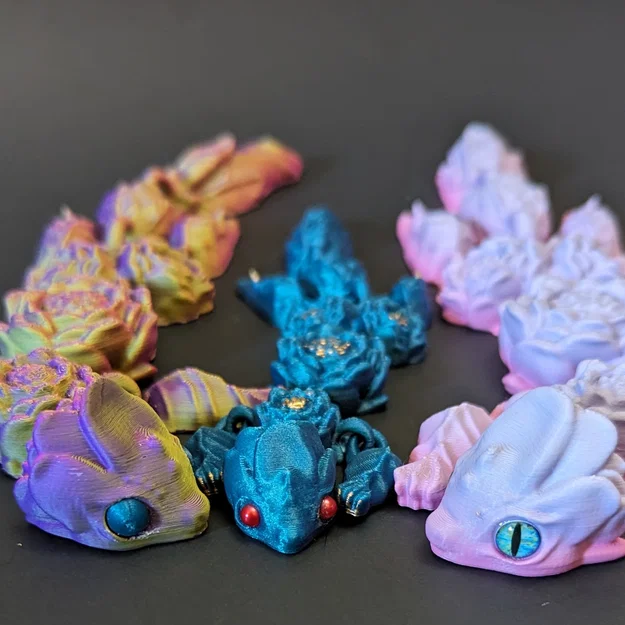 Rồng Sen Khớp Nối Linh Hoạt (Articulated Lotus Dragon) - Image 2