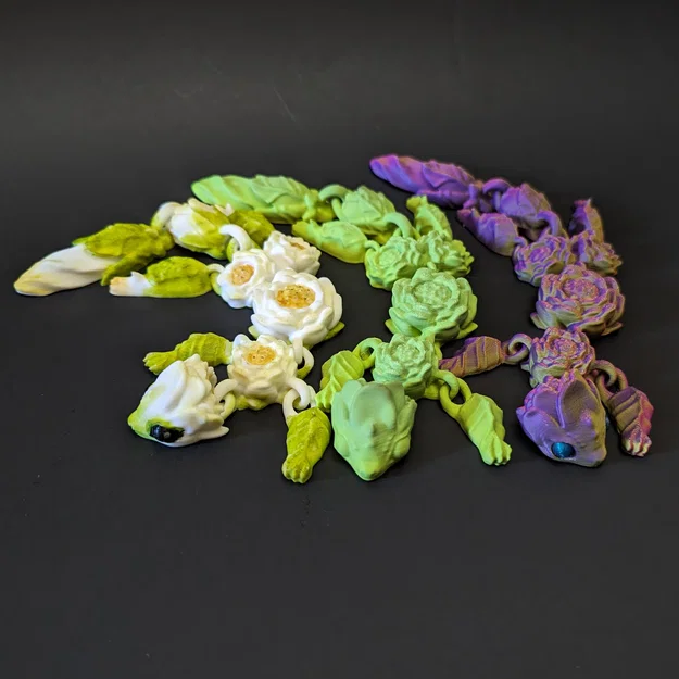 Rồng Sen Khớp Nối Linh Hoạt (Articulated Lotus Dragon) - Image 3