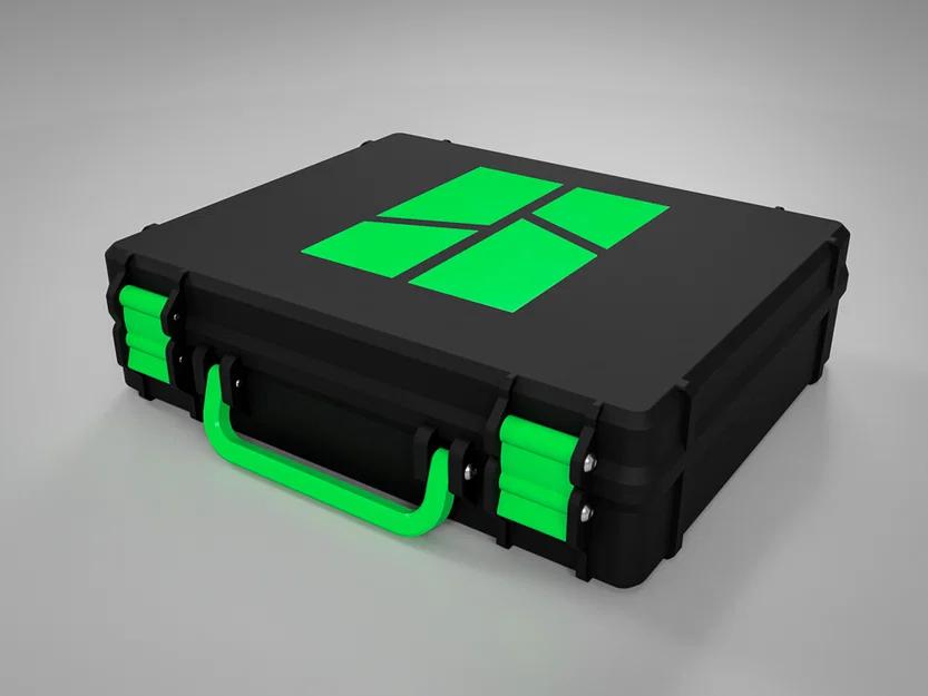 Hộp rugged Gridfinity 4x5 - Bản BambuLabs - Image 2