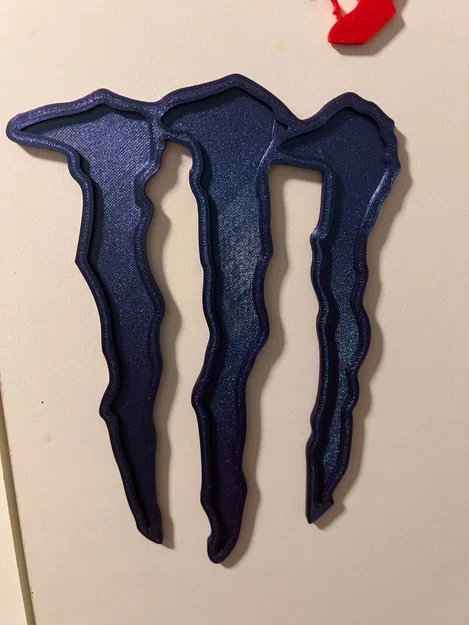 Mô hình trang trí treo tường Logo Monster Energy độc đáo - Image 1