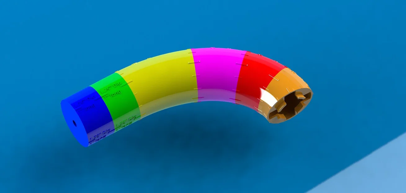 Bộ kit chế tạo exhaust header 1.875" - Image 3