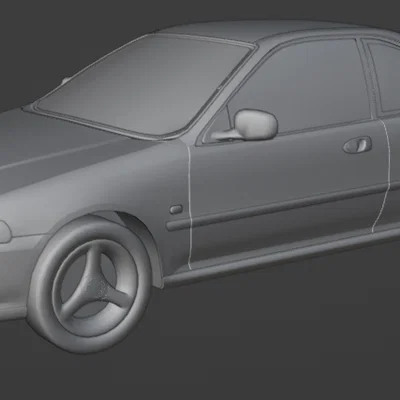 Mô hình xe Honda Civic EJ2 3D cực chất cho dân chơi xe