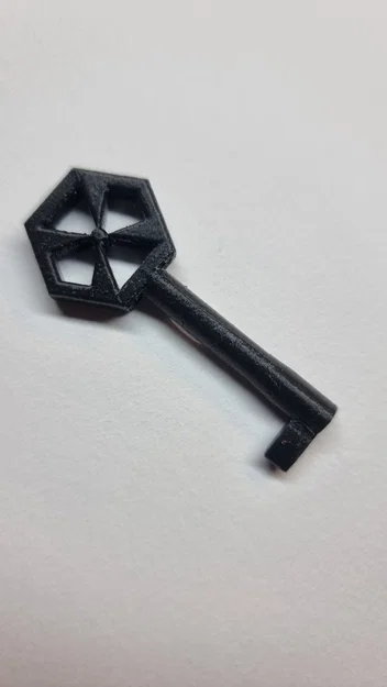 Mô hình chìa khóa cổ điển (Skeleton Key) in 3D tự tùy chỉnh kích thước - Image 1