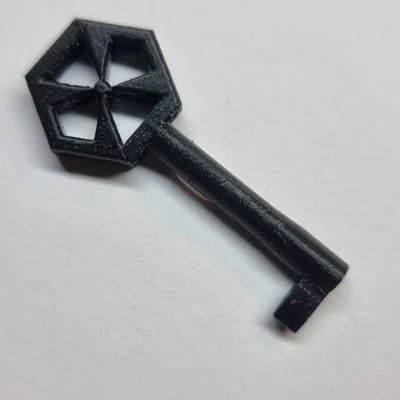 Mô hình chìa khóa cổ điển (Skeleton Key) in 3D tự tùy chỉnh kích thước