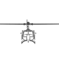Bell UH-1H Huey 2D Wall Art – Tranh treo tường line art 3-view - Thumbnail 2