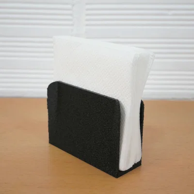 Khay đựng khăn giấy 105x105mm in 3D tiện lợi