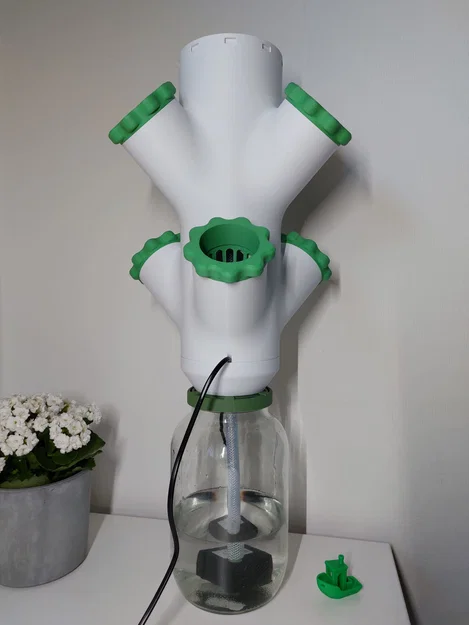 Tháp Thủy Canh Hydroponics Tower (Ggrowtower nhỏ gọn cho trong/ngoài nhà) - Image 2