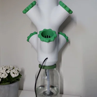 Tháp Thủy Canh Hydroponics Tower (Ggrowtower nhỏ gọn cho trong/ngoài nhà)