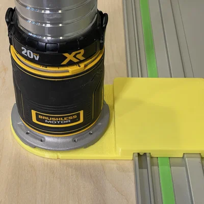 Sled router Dewalt Compact cho Festool Tracks