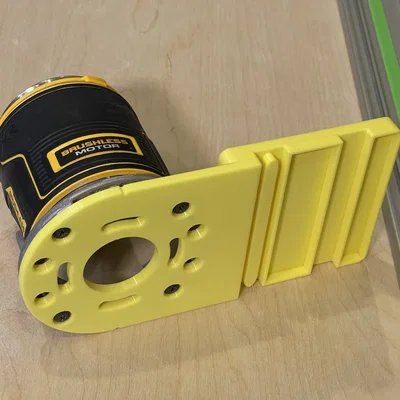 Sled router Dewalt Compact cho Festool Tracks