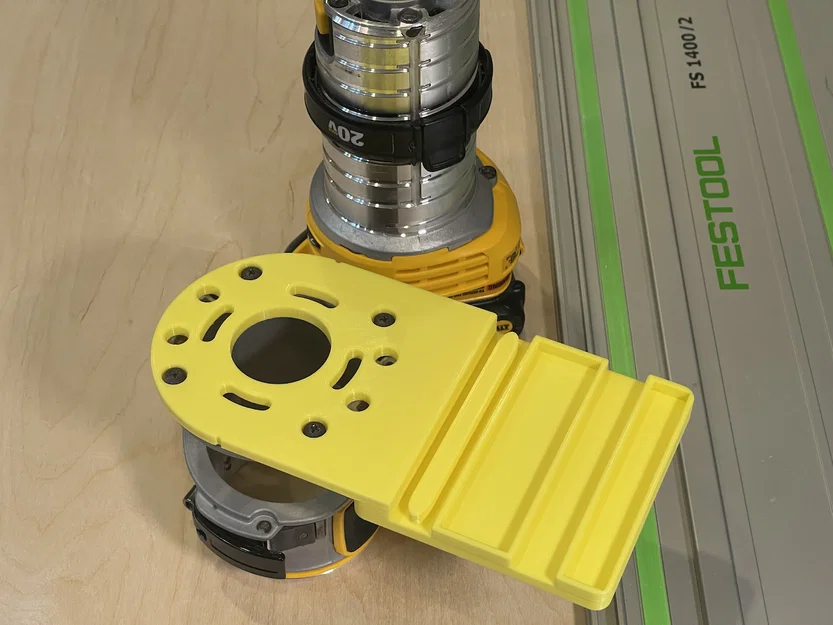 Sled router Dewalt Compact cho Festool Tracks - Image 4