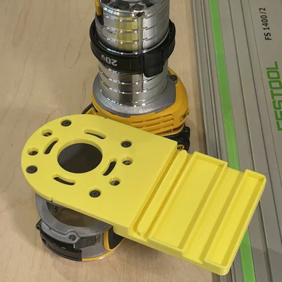 Sled router Dewalt Compact cho Festool Tracks