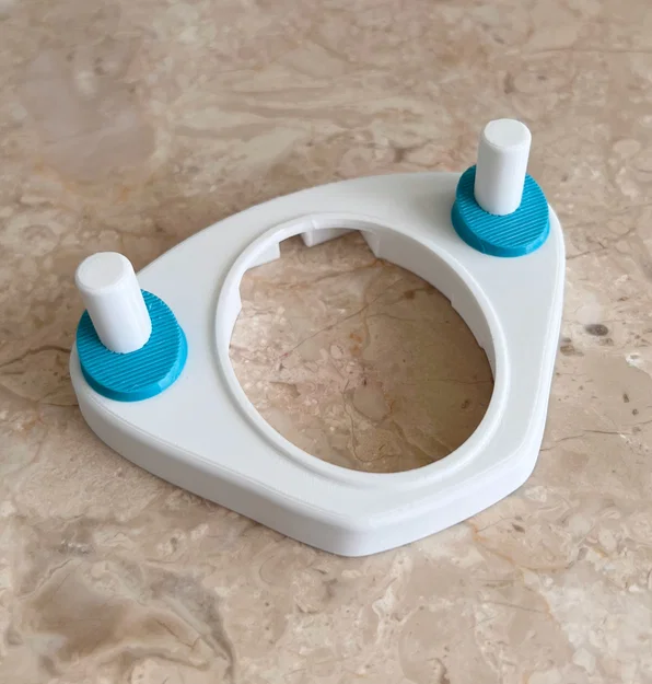 Đế gắn 2 đầu bàn chải cho Oral-B iO - Phụ kiện in 3D tiện lợi - Image 1