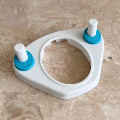 Đế gắn 2 đầu bàn chải cho Oral-B iO - Phụ kiện in 3D tiện lợi