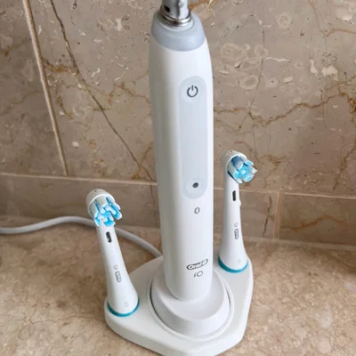 Đế gắn 2 đầu bàn chải cho Oral-B iO - Phụ kiện in 3D tiện lợi