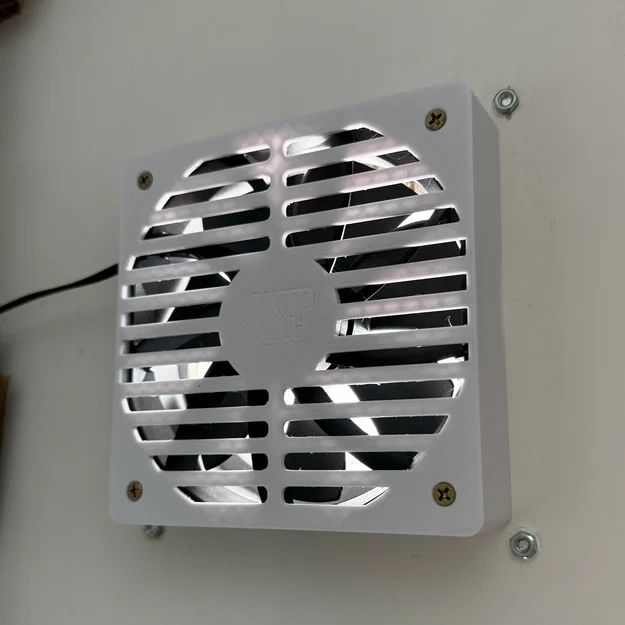 Nắp bảo vệ quạt 120mm (Fan Cover) - Tùy chọn lưới tổ ong & nan ngang - Image 1