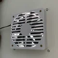 Nắp bảo vệ quạt 120mm (Fan Cover) - Tùy chọn lưới tổ ong & nan ngang - Thumbnail 1