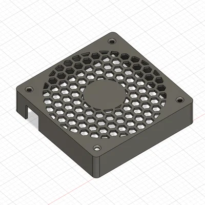 Nắp bảo vệ quạt 120mm (Fan Cover) - Tùy chọn lưới tổ ong & nan ngang