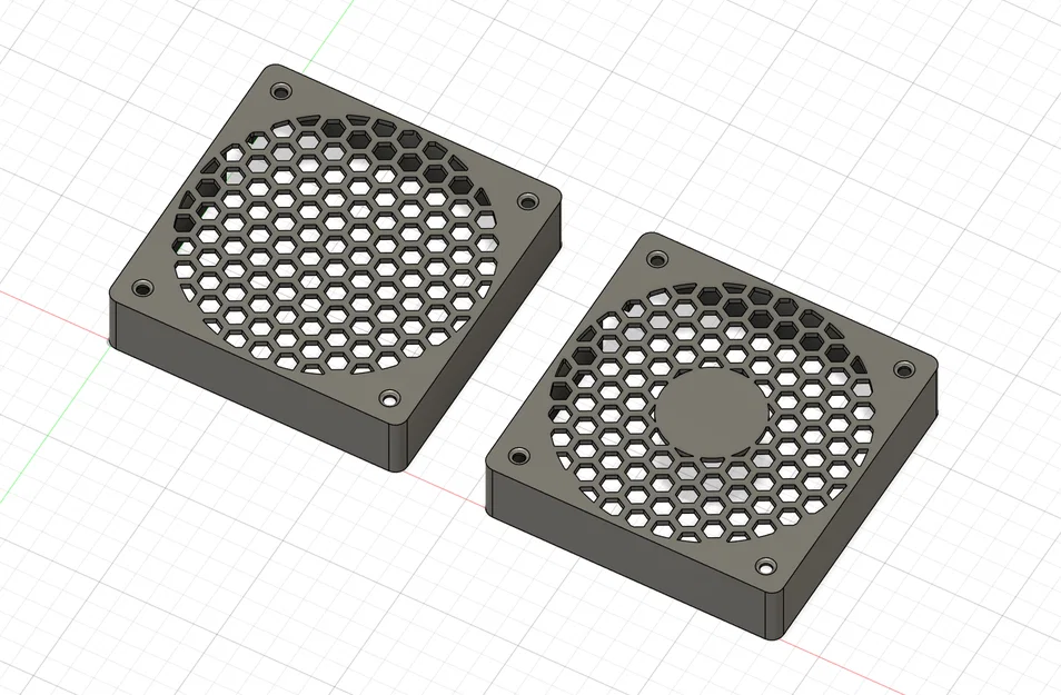 Nắp bảo vệ quạt 120mm (Fan Cover) - Tùy chọn lưới tổ ong & nan ngang - Image 4