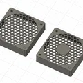 Nắp bảo vệ quạt 120mm (Fan Cover) - Tùy chọn lưới tổ ong & nan ngang - Thumbnail 4