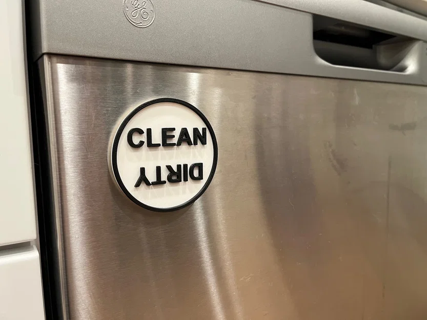 Bảng báo Bẩn/Sạch cho Máy rửa chén (Dishwasher Dirty/Clean Indicator) - Image 1