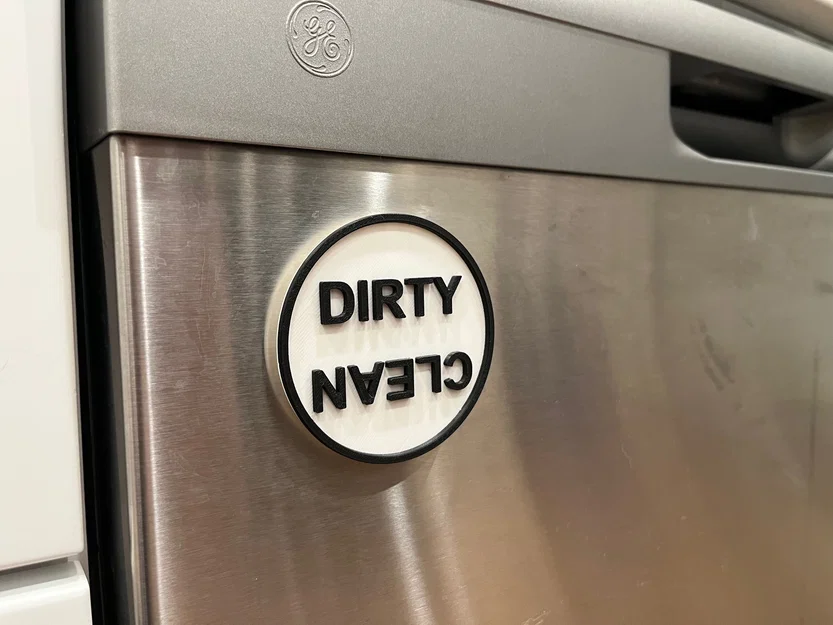 Bảng báo Bẩn/Sạch cho Máy rửa chén (Dishwasher Dirty/Clean Indicator) - Image 2