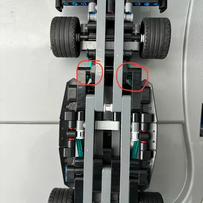 Giá treo tường cho Lego 42165 Mercedes-AMG F1 W14 Pull-Back (Wall Mount Display)