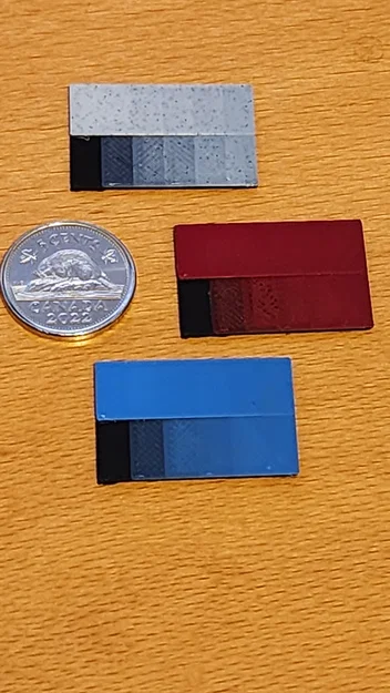 HueForge Step Test Square - Bước 0.04mm - Image 1