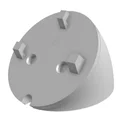 Ngàm gắn adapter 45° cho Ubiquiti Unifi Protect G4 Instant - Thumbnail 2