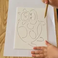 Bộ khuôn mẫu vẽ hình động vật 3D đơn giản cho bé - Thumbnail 1