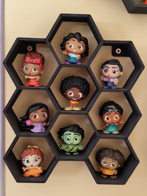 Kệ trưng bày hình lục giác cho mô hình Doorables (Đa dạng kích thước) - Image 3