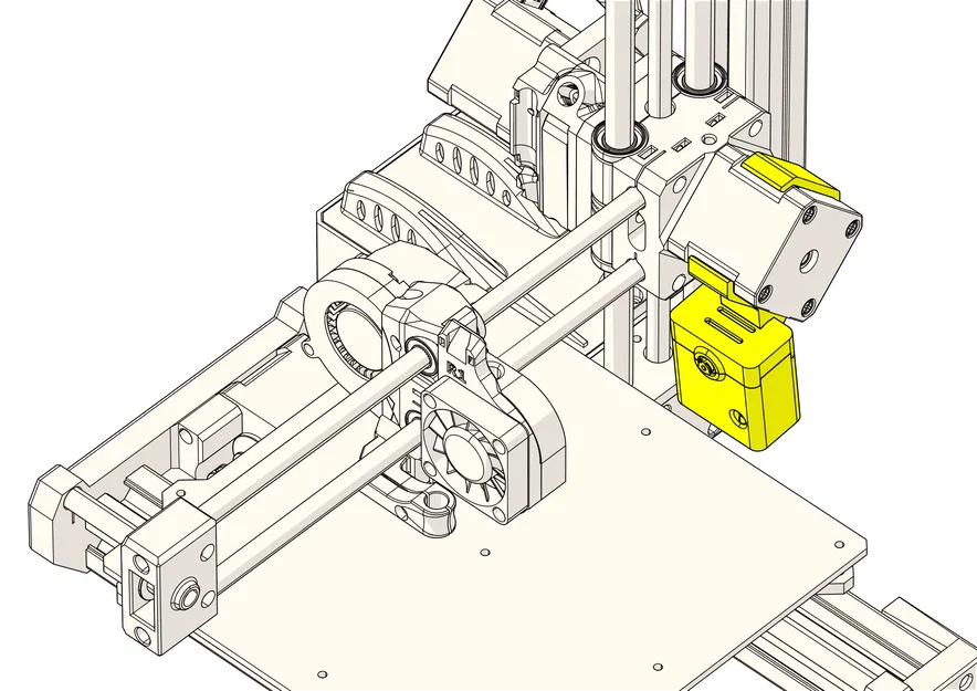Gá lắp camera ESP32 cho Prusa Mini+ (ESP32 Camera mount) - Image 7