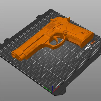 Mô hình súng đồ chơi 3D - Thiết kế cổ điển cho người sưu tầm