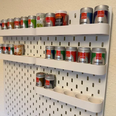 Kệ gia vị IKEA Skadis (IKEA Skadis Spice Rack)