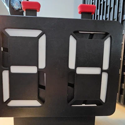 Tấm lưng (Backplate) cải tiến cho bộ đếm cơ học 7 đoạn