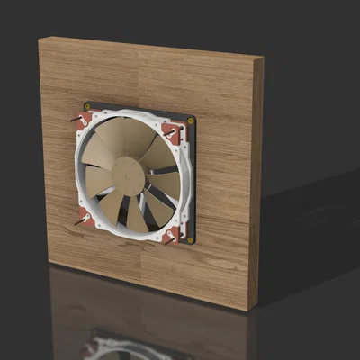 Tấm gá (mounting plate) adapter cho quạt Noctua NF-A20 200×200 mm
