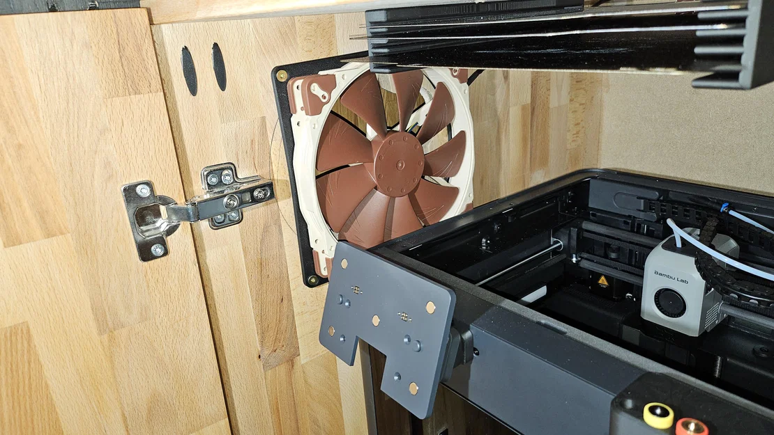 Tấm gá (mounting plate) adapter cho quạt Noctua NF-A20 200×200 mm - Image 2