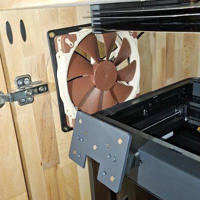 Tấm gá (mounting plate) adapter cho quạt Noctua NF-A20 200×200 mm