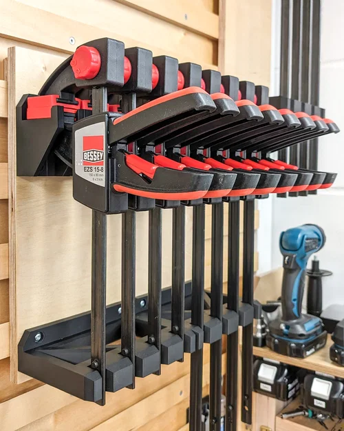 Giá treo tường cho kẹp một tay Bessey EZS (Wall mount) - Image 2