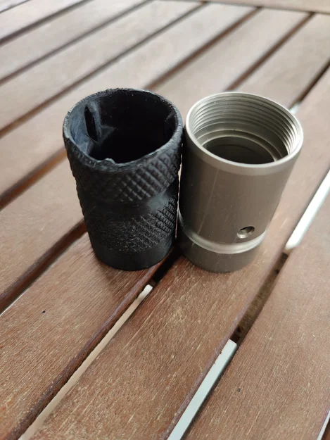 Đai ốc nòng MK16 (MK16 barrel nut) cho airsoft AR15 - Image 1