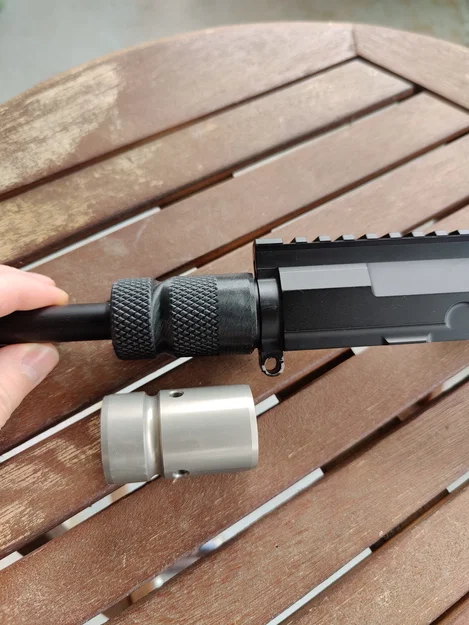 Đai ốc nòng MK16 (MK16 barrel nut) cho airsoft AR15 - Image 2