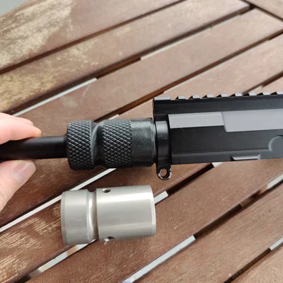 Đai ốc nòng MK16 (MK16 barrel nut) cho airsoft AR15