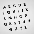 Bộ Chữ Cái Đổ Bóng 3D (Shadow Letters Alphabet) Ấn Tượng - Thumbnail 1