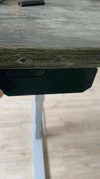 Remix ngăn kéo dưới bàn (trơn) – Underdesk under table drawer empty - Image 1