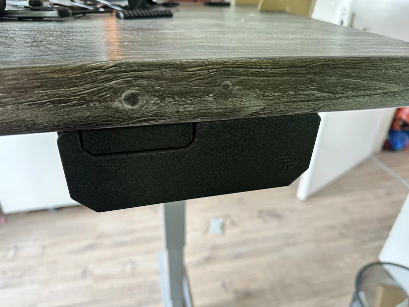 Remix ngăn kéo dưới bàn (trơn) – Underdesk under table drawer empty - Image 2