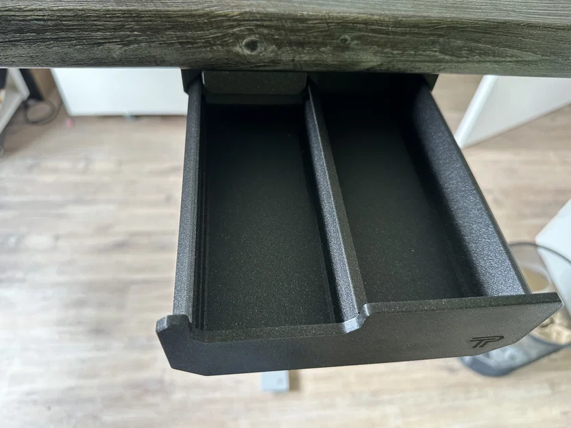 Remix ngăn kéo dưới bàn (trơn) – Underdesk under table drawer empty - Image 3