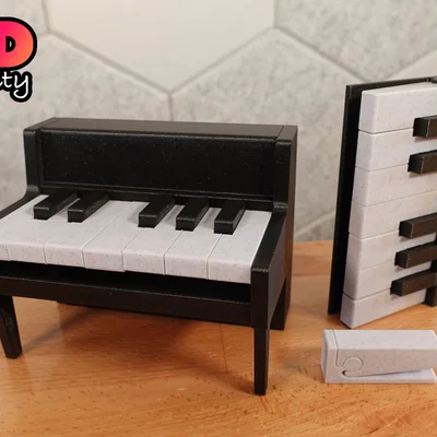 Clicky Piano Fidget – Fidget đàn piano in 3D