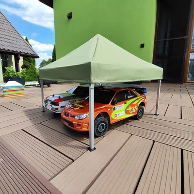 Namiot rajdowy skala 1/10 - Lều đua xe mô hình RC chuyên nghiệp